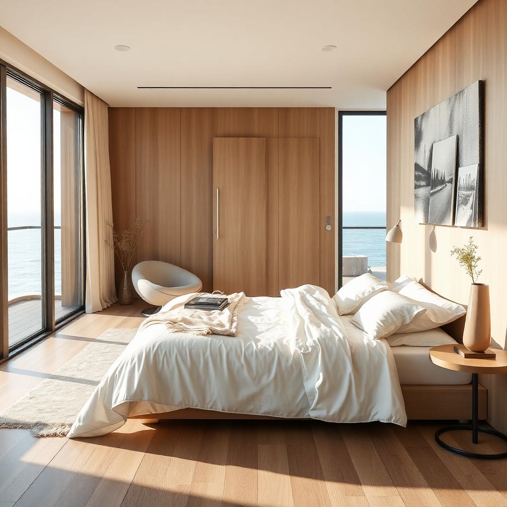 Bedroom at daybreak